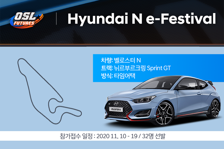 OSL FUTURES Hyundai N e-Festival Round 1 예선